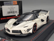 Modellautos 1:43 BBR Executive Calsito Ferrari FXX-K EVO Fuji White Ltd 42/50 OVP