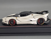 Modellautos 1:43 BBR Executive Calsito Ferrari FXX-K EVO Fuji White Ltd 42/50 OVP