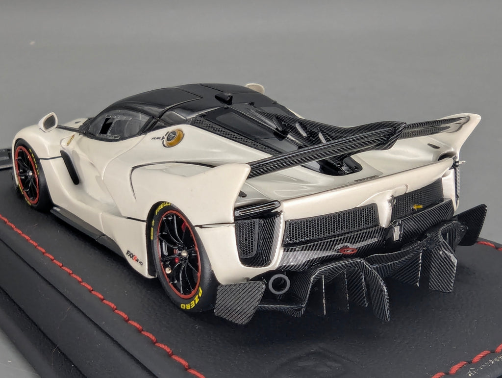 Modellautos 1:43 BBR Executive Calsito Ferrari FXX-K EVO Fuji White Ltd 42/50 OVP