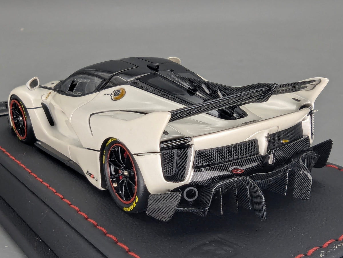 Modellautos 1:43 BBR Executive Calsito Ferrari FXX-K EVO Fuji White Ltd 42/50 OVP