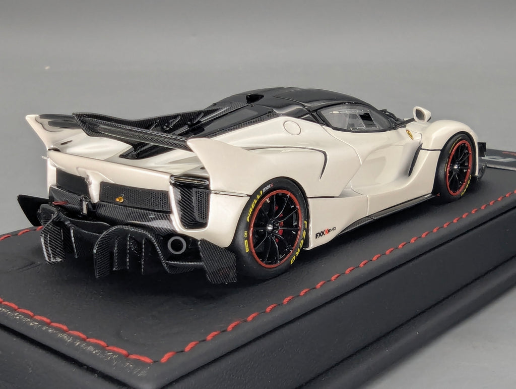 Modellautos 1:43 BBR Executive Calsito Ferrari FXX-K EVO Fuji White Ltd 42/50 OVP
