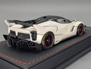 Modellautos 1:43 BBR Executive Calsito Ferrari FXX-K EVO Fuji White Ltd 42/50 OVP