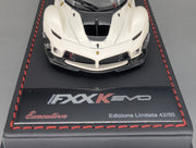 Modellautos 1:43 BBR Executive Calsito Ferrari FXX-K EVO Fuji White Ltd 42/50 OVP
