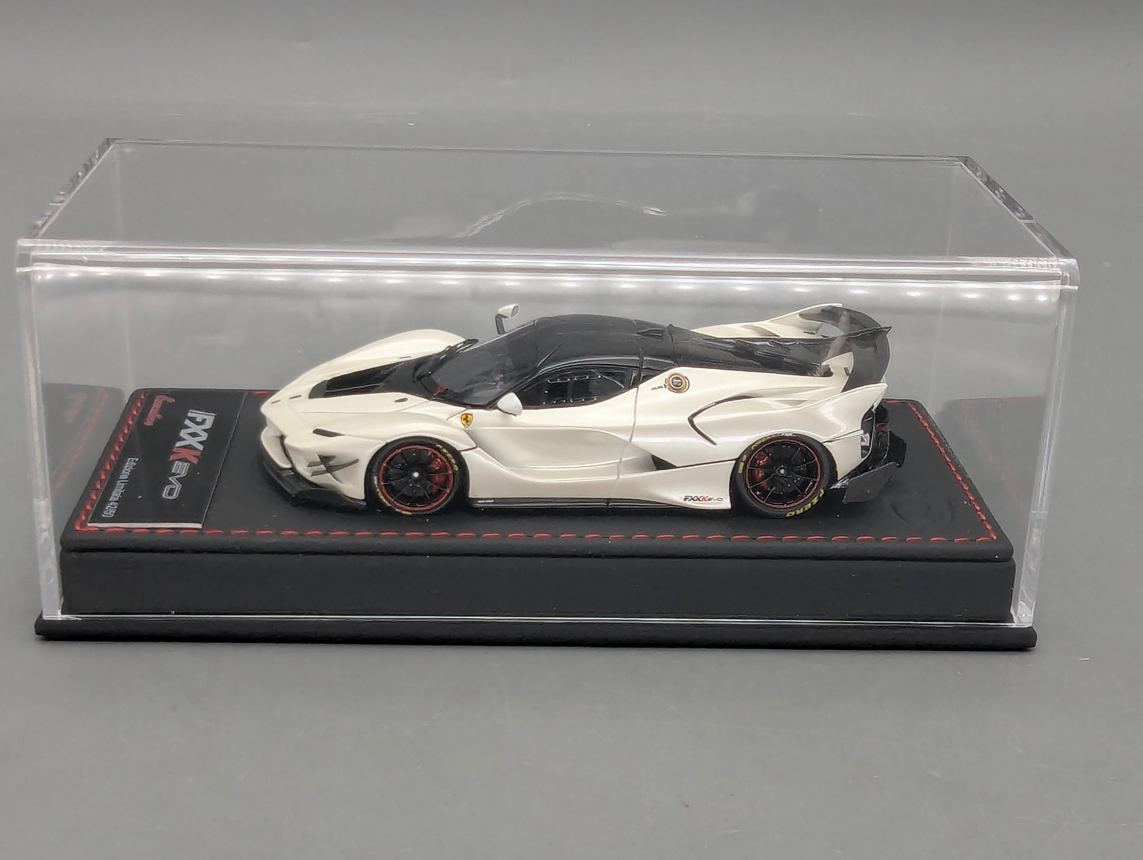 Modellautos 1:43 BBR Executive Calsito Ferrari FXX-K EVO Fuji White Ltd 42/50 OVP