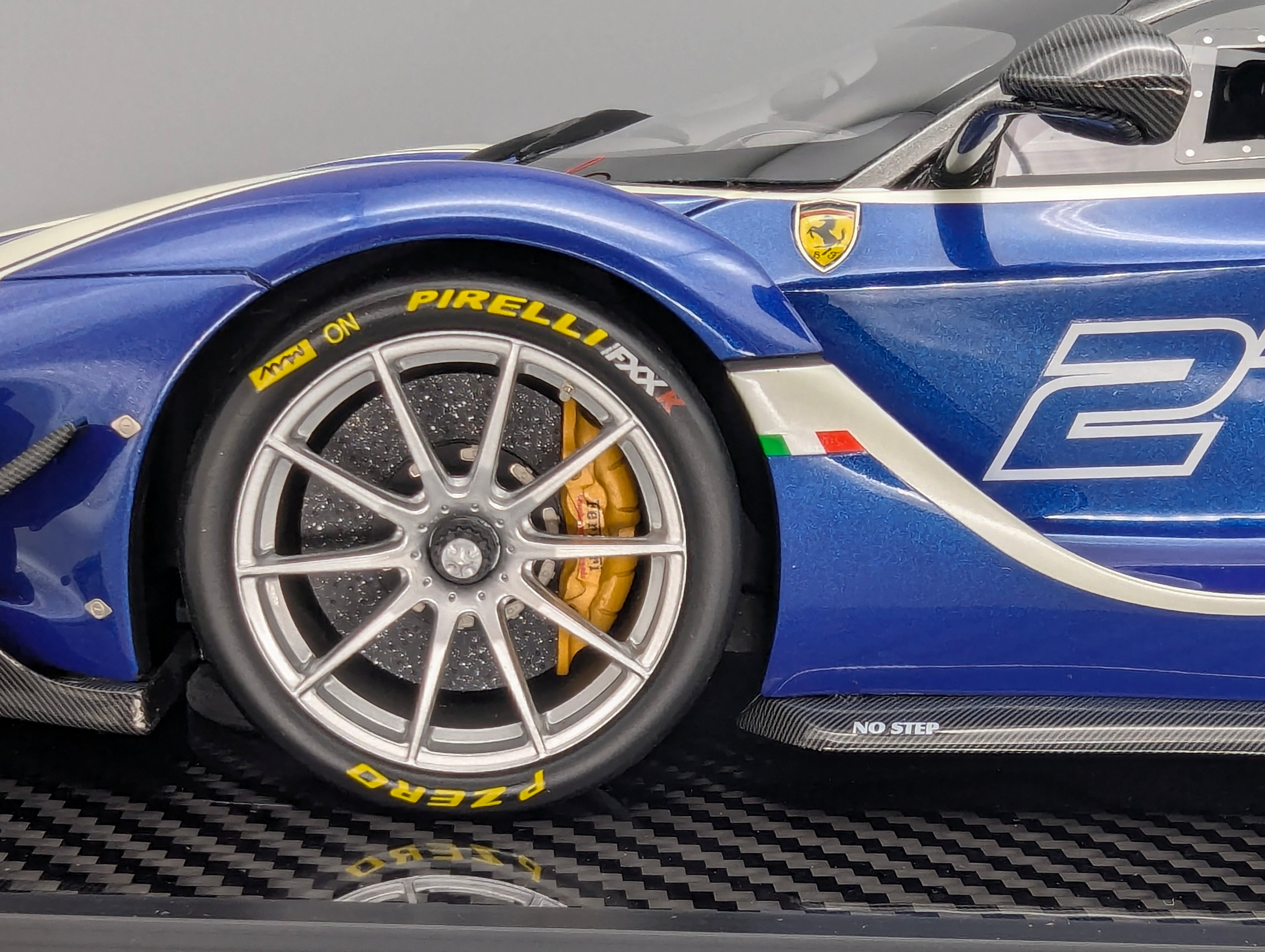 Modellautos 1:12 BBR Ferrari FXX-K EVO Blue Tour de France Car #27 Ltd 10/10 OVP