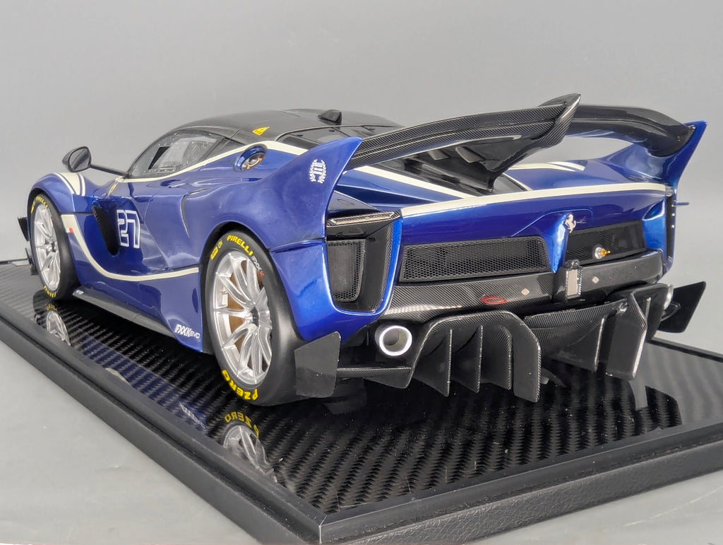 Modellautos 1:12 BBR Ferrari FXX-K EVO Blue Tour de France Car #27 Ltd 10/10 OVP