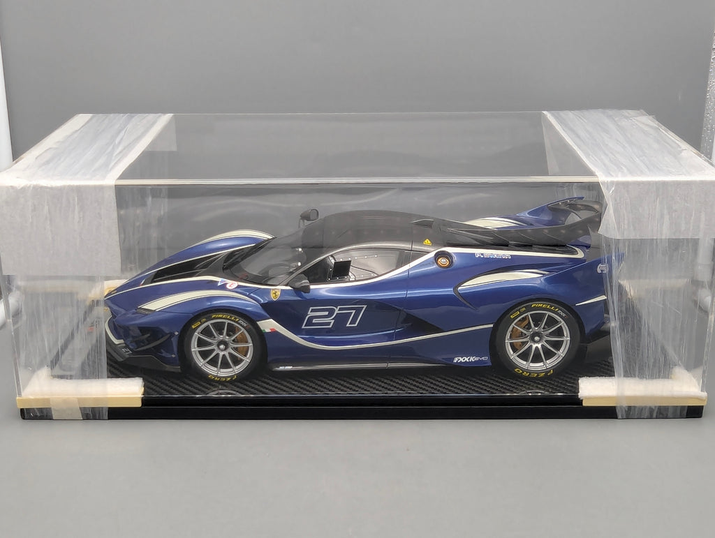 Modellautos 1:12 BBR Ferrari FXX-K EVO Blue Tour de France Car #27 Ltd 10/10 OVP