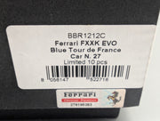 Modellautos 1:12 BBR Ferrari FXX-K EVO Blue Tour de France Car #27 Ltd 10/10 OVP
