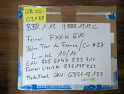 Modellautos 1:12 BBR Ferrari FXX-K EVO Blue Tour de France Car #27 Ltd 10/10 OVP