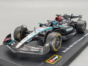Modellautos 1:43 Bburago Mercedes AMG F1 W15 E Performance #63 George Russel mit OVP