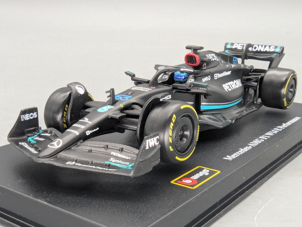 Modellautos 1:43 Bburago Mercedes AMG F1 W14 E Performance #63 George Russel mit OVP