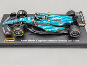 Modellautos 1:43 Bburago Aston Martin AMR23 #14 Fernando Alonso mit OVP