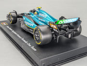 Modellautos 1:43 Bburago Aston Martin AMR23 #14 Fernando Alonso mit OVP