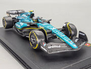 Modellautos 1:43 Bburago Aston Martin AMR23 #14 Fernando Alonso mit OVP