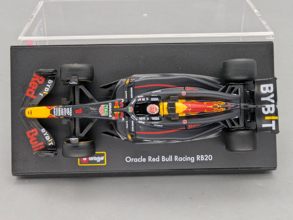 Modellautos 1:43 Bburago Oracle Red Bull Racing RB20 #1 Max Verstappen mit OVP