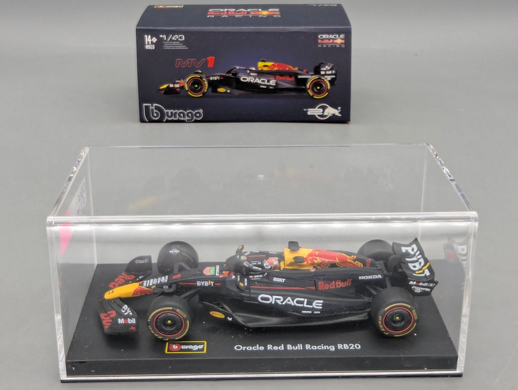 Modellautos 1:43 Bburago Oracle Red Bull Racing RB20 #1 Max Verstappen mit OVP
