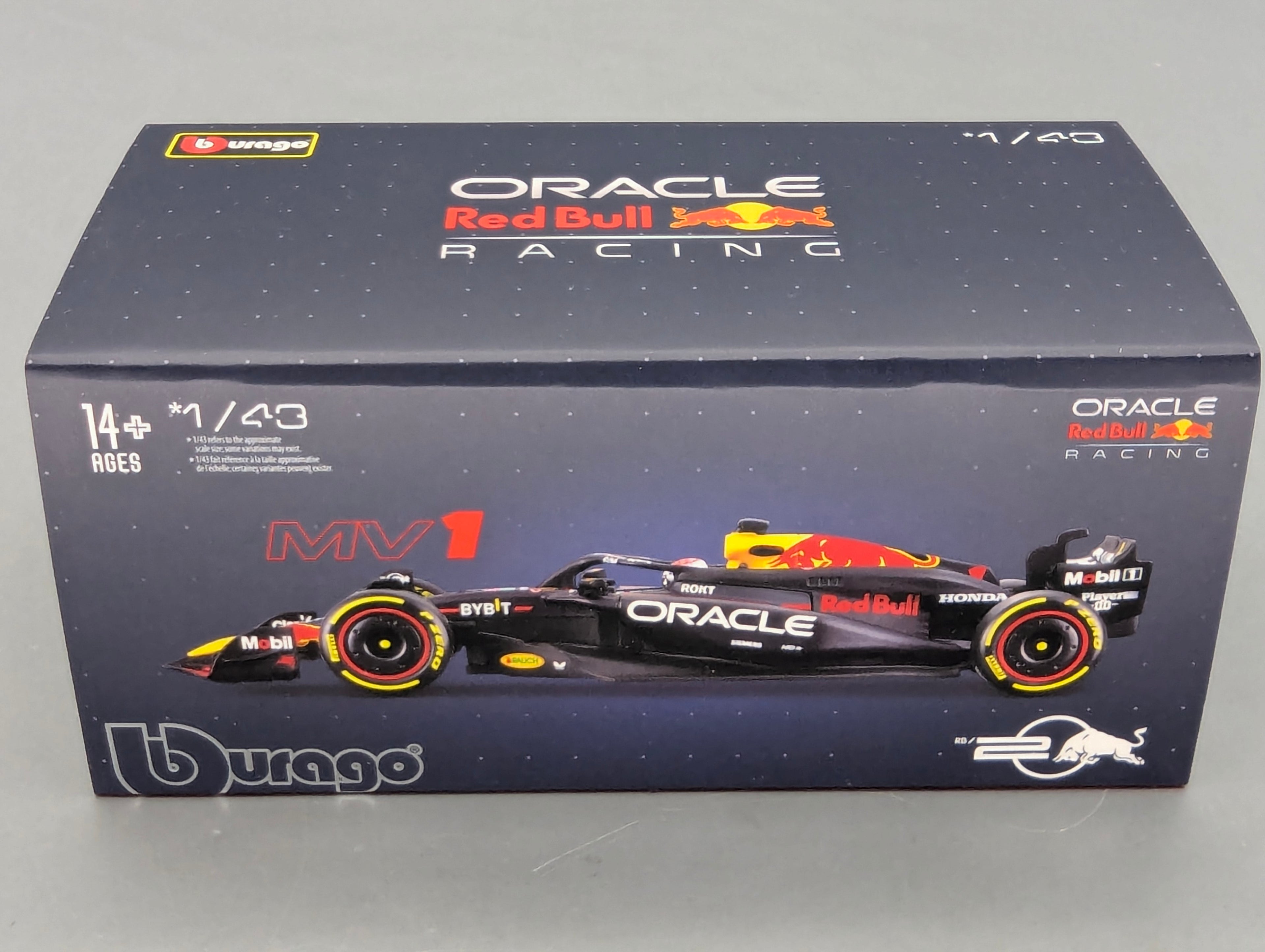 Modellautos 1:43 Bburago Oracle Red Bull Racing RB20 #1 Max Verstappen mit OVP