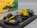 Modellautos 1:43 Bburago McLaren F1 Team MCL38 Monaco GP 2024 #4 Lando Norris mit OVP