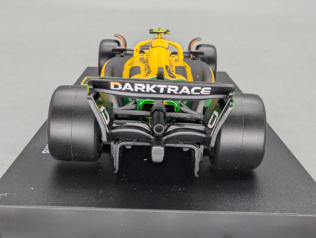 Modellautos 1:43 Bburago McLaren F1 Team MCL38 Monaco GP 2024 #4 Lando Norris mit OVP