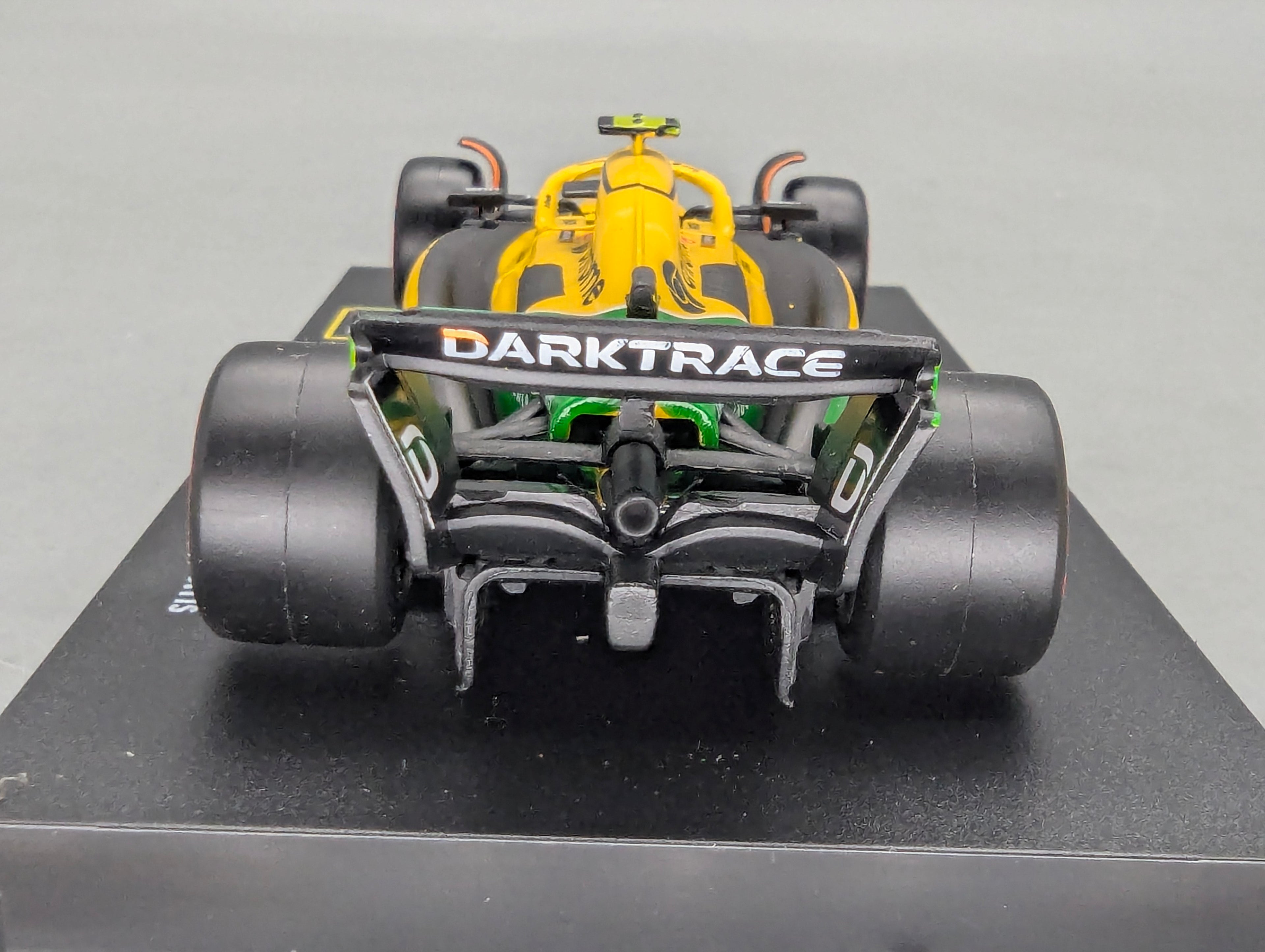 Modellautos 1:43 Bburago McLaren F1 Team MCL38 Monaco GP 2024 #4 Lando Norris mit OVP