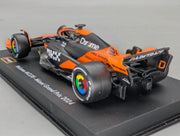 Modellautos 1:43 Bburago McLaren F1 Team MCL38 Miami GP 2024 #81 Oscar Piastri mit OVP