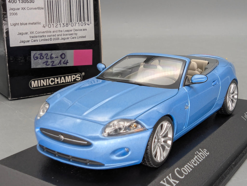 Model Cars 1:43 Minichamps Mercedes Benz SL65 AMG Black Series Silver with original packaging