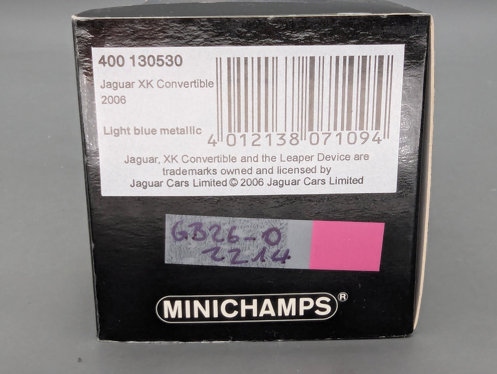 Model Cars 1:43 Minichamps Mercedes Benz SL65 AMG Black Series Silver with original packaging