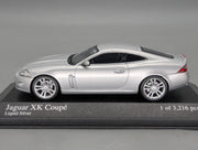 Modellautos 1:43 Minichamps Jaguar XK Coupe 2006 Liquid Silver mit OVP