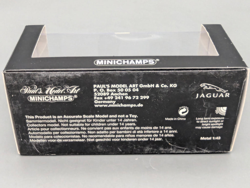Modellautos 1:43 Minichamps Jaguar XK Coupe 2006 Liquid Silver mit OVP