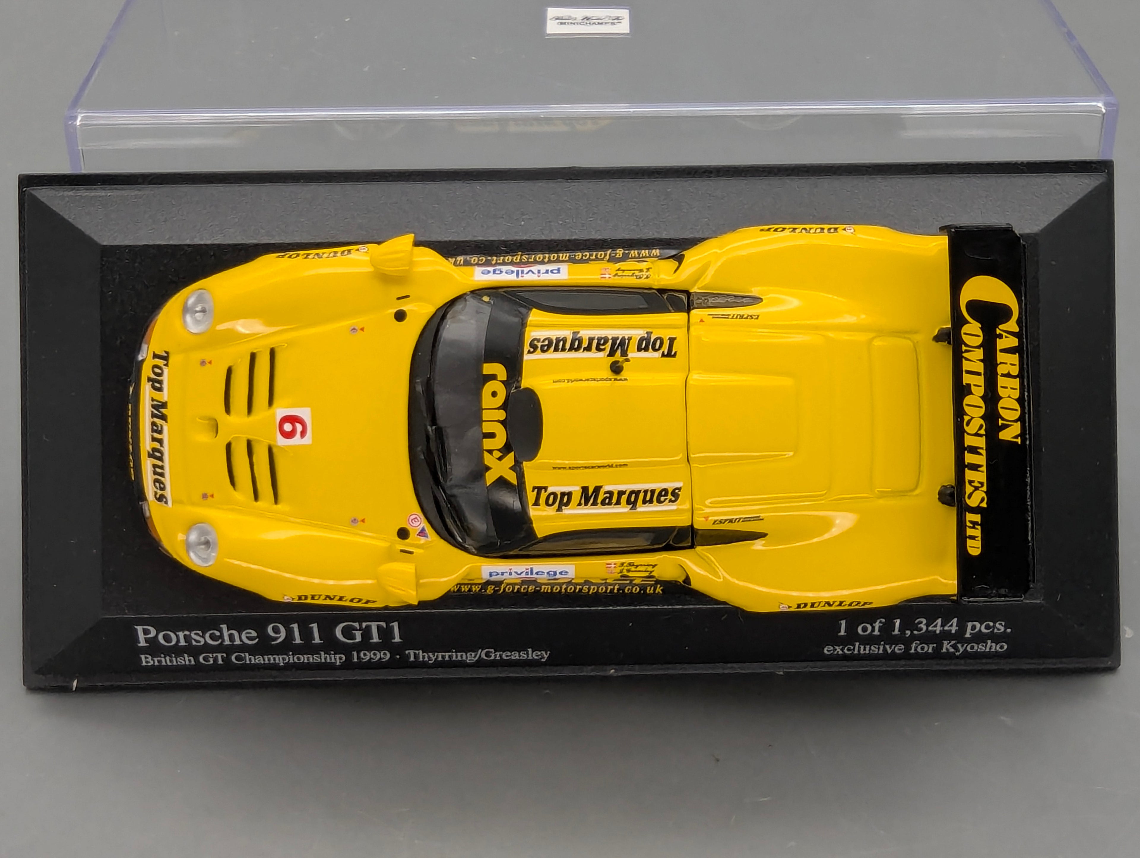 Model Cars 1:43 Minichamps Mercedes Benz SL65 AMG Black Series Silver with original packaging