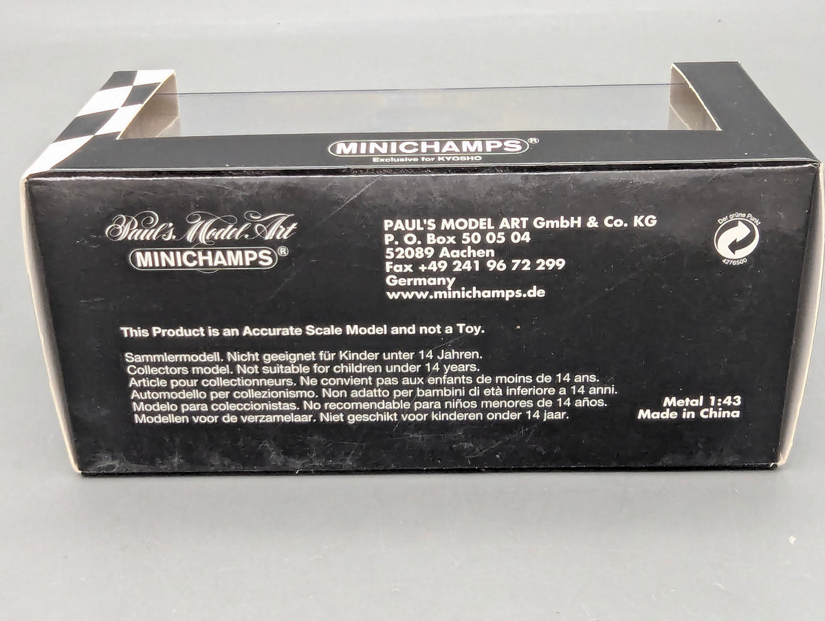 Modellautos 1:43 Minichamps Porsche 911 GT1 British GTC 1999 #6 mit OVP