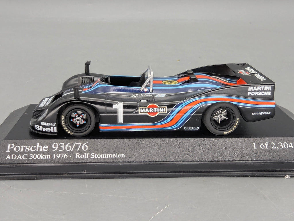 Modellautos 1:43 Minichamps Porsche 936/76 ADAC 300km 1976 #1 Rolf Stommelen mit OVP
