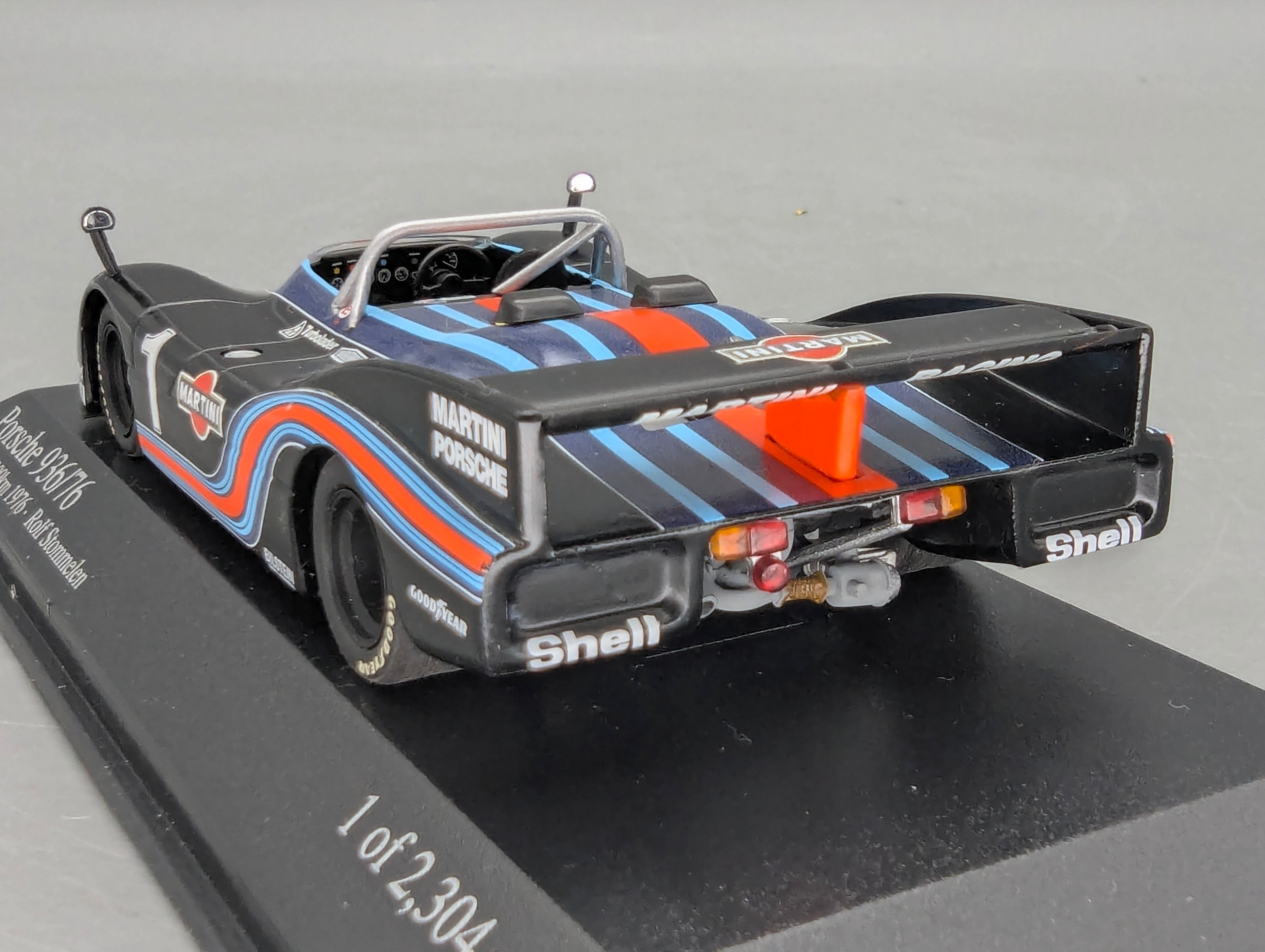 Modellautos 1:43 Minichamps Porsche 936/76 ADAC 300km 1976 #1 Rolf Stommelen mit OVP