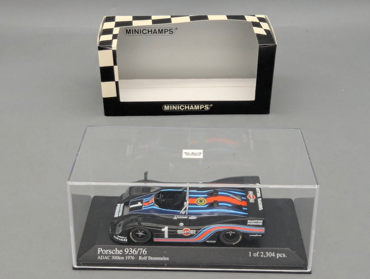 Modellautos 1:43 Minichamps Porsche 936/76 ADAC 300km 1976 #1 Rolf Stommelen mit OVP