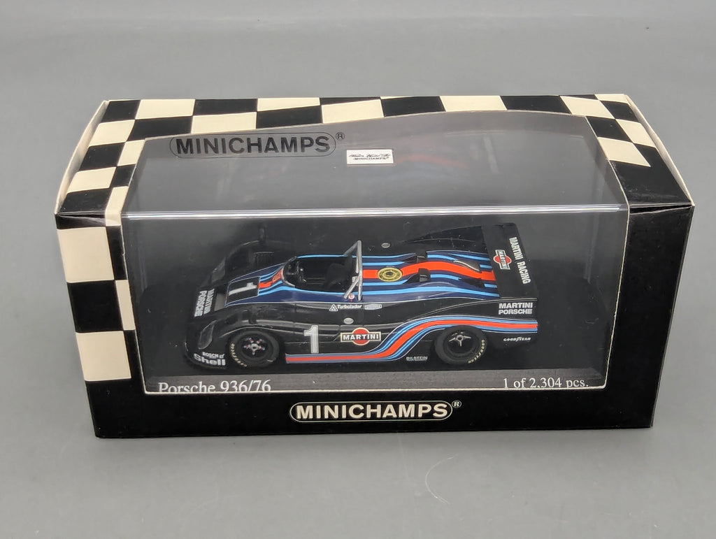 Modellautos 1:43 Minichamps Porsche 936/76 ADAC 300km 1976 #1 Rolf Stommelen mit OVP