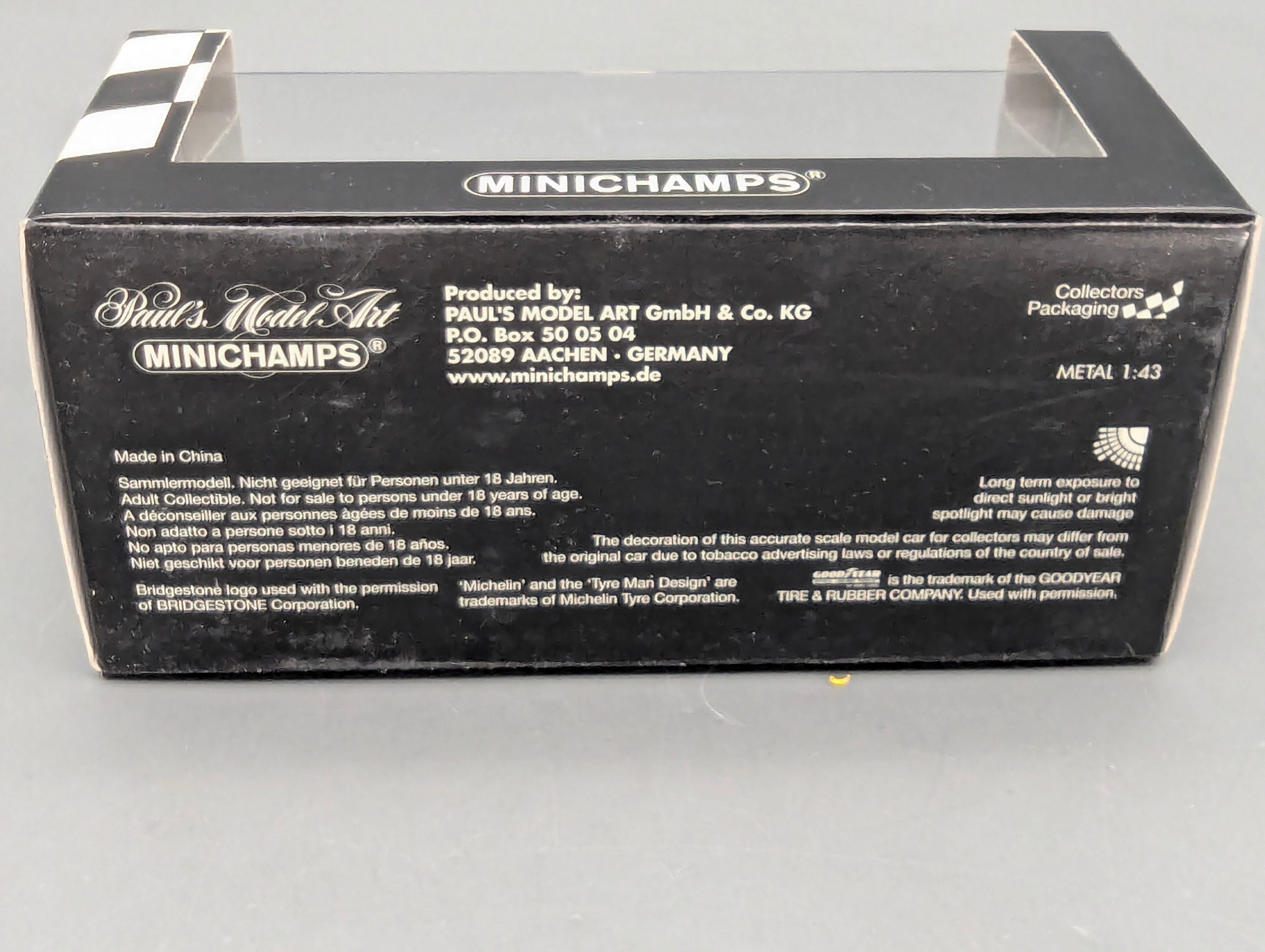 Modellautos 1:43 Minichamps Porsche 936/76 ADAC 300km 1976 #1 Rolf Stommelen mit OVP
