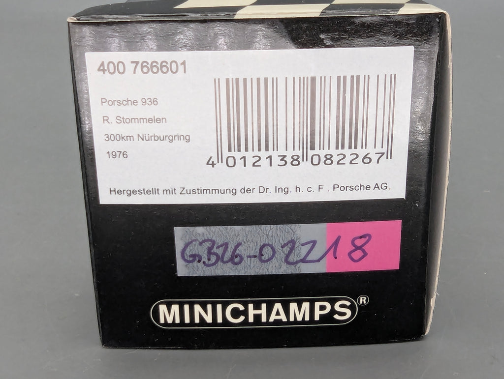 Modellautos 1:43 Minichamps Porsche 936/76 ADAC 300km 1976 #1 Rolf Stommelen mit OVP