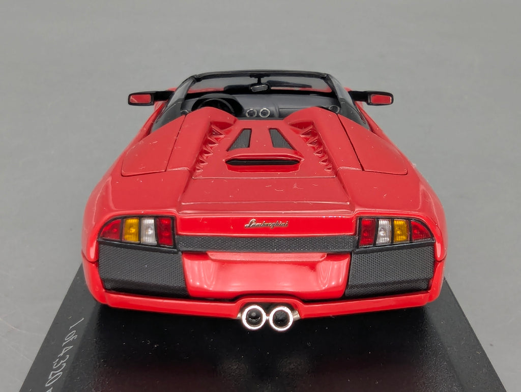 Modellautos 1:43 Minichamps Lamborghini Murcielago Barchetta 2004 Red mit OVP