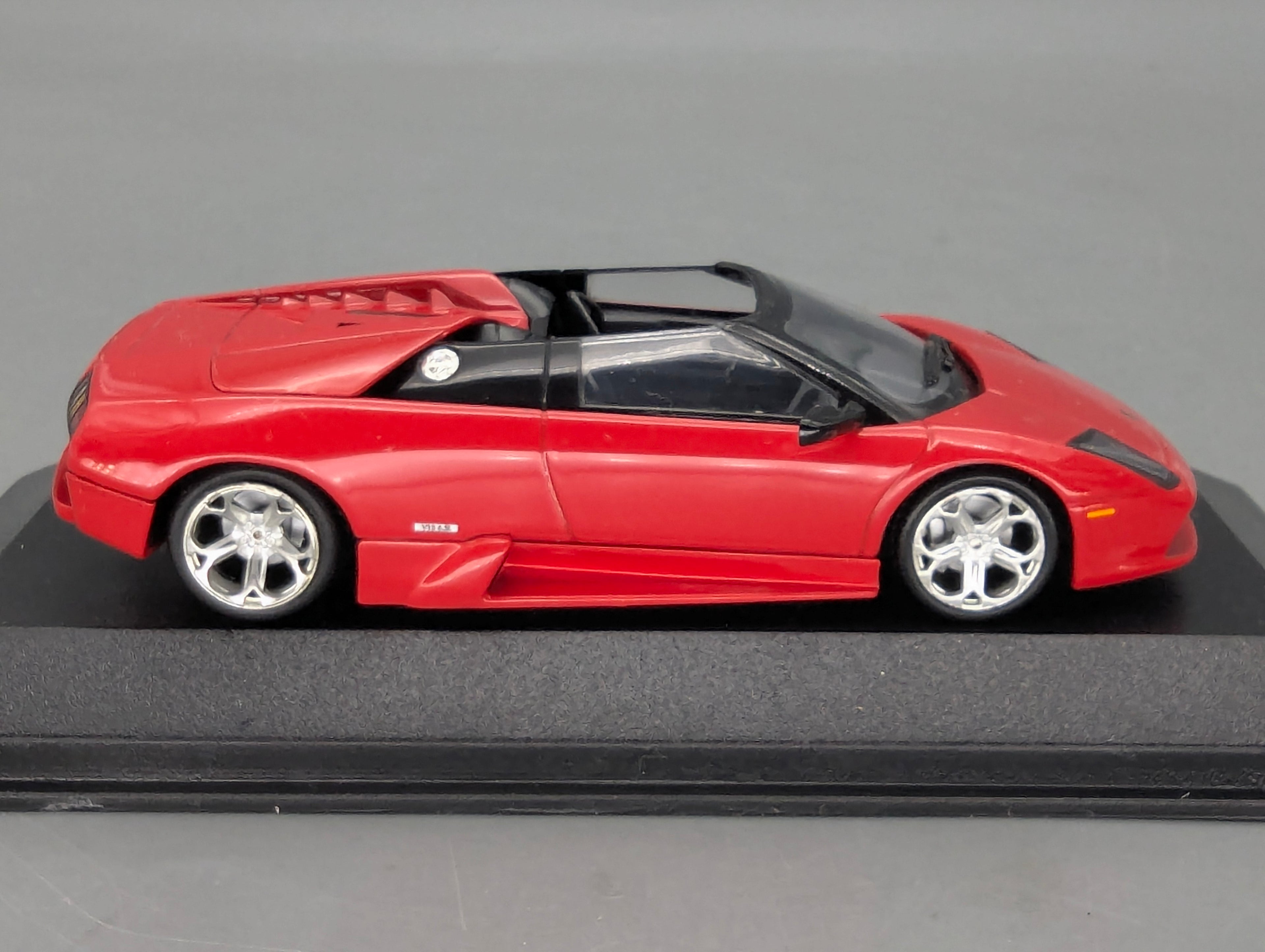 Modellautos 1:43 Minichamps Lamborghini Murcielago Barchetta 2004 Red mit OVP