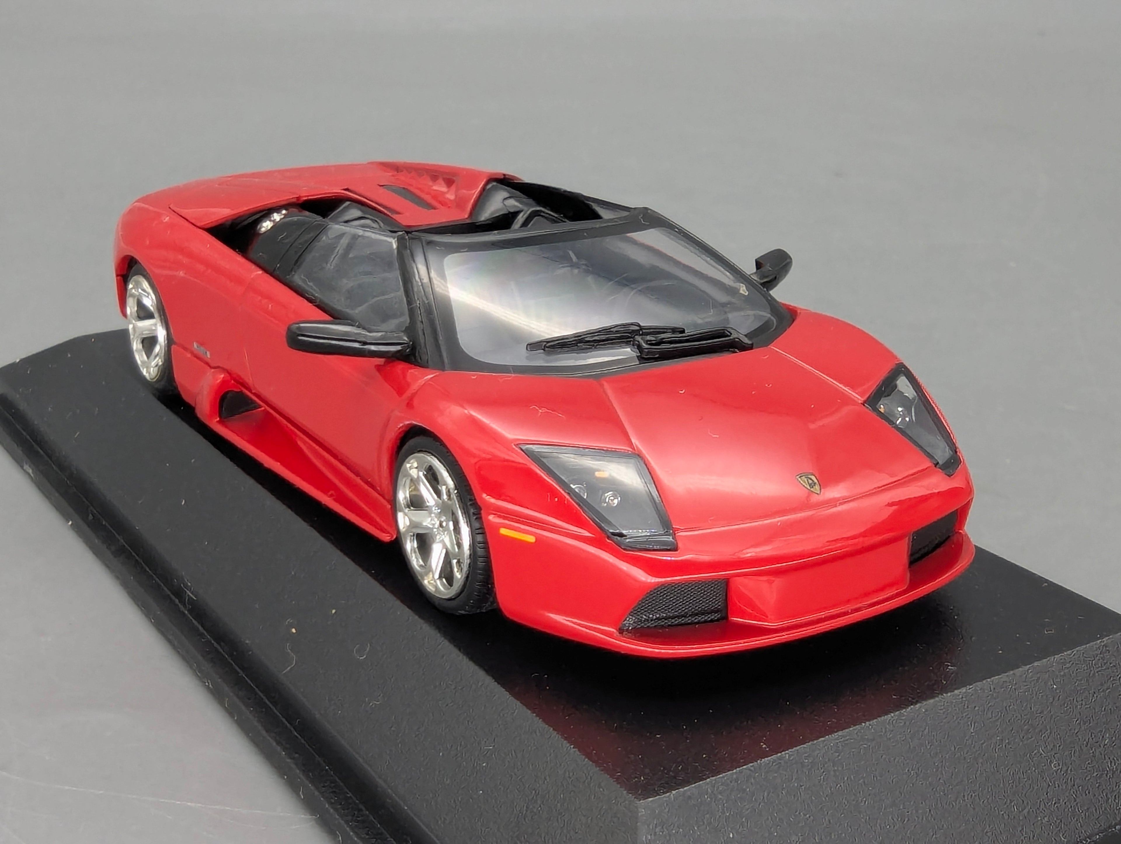 Modellautos 1:43 Minichamps Lamborghini Murcielago Barchetta 2004 Red mit OVP