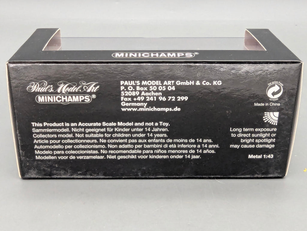 Modellautos 1:43 Minichamps Lamborghini Murcielago Barchetta 2004 Red mit OVP