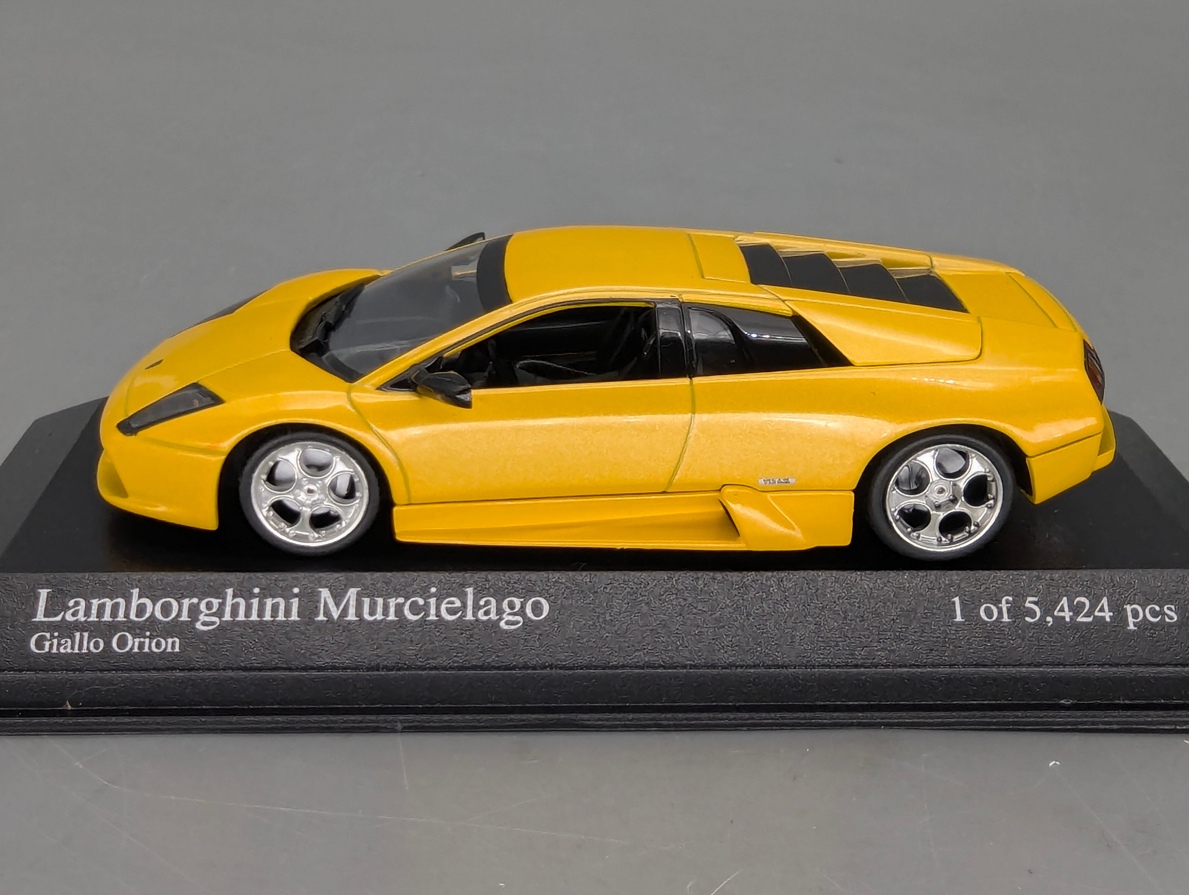 Modellautos 1:43 Minichamps Lamborghini Murcielago  2004 Yellow Metallic mit OVP