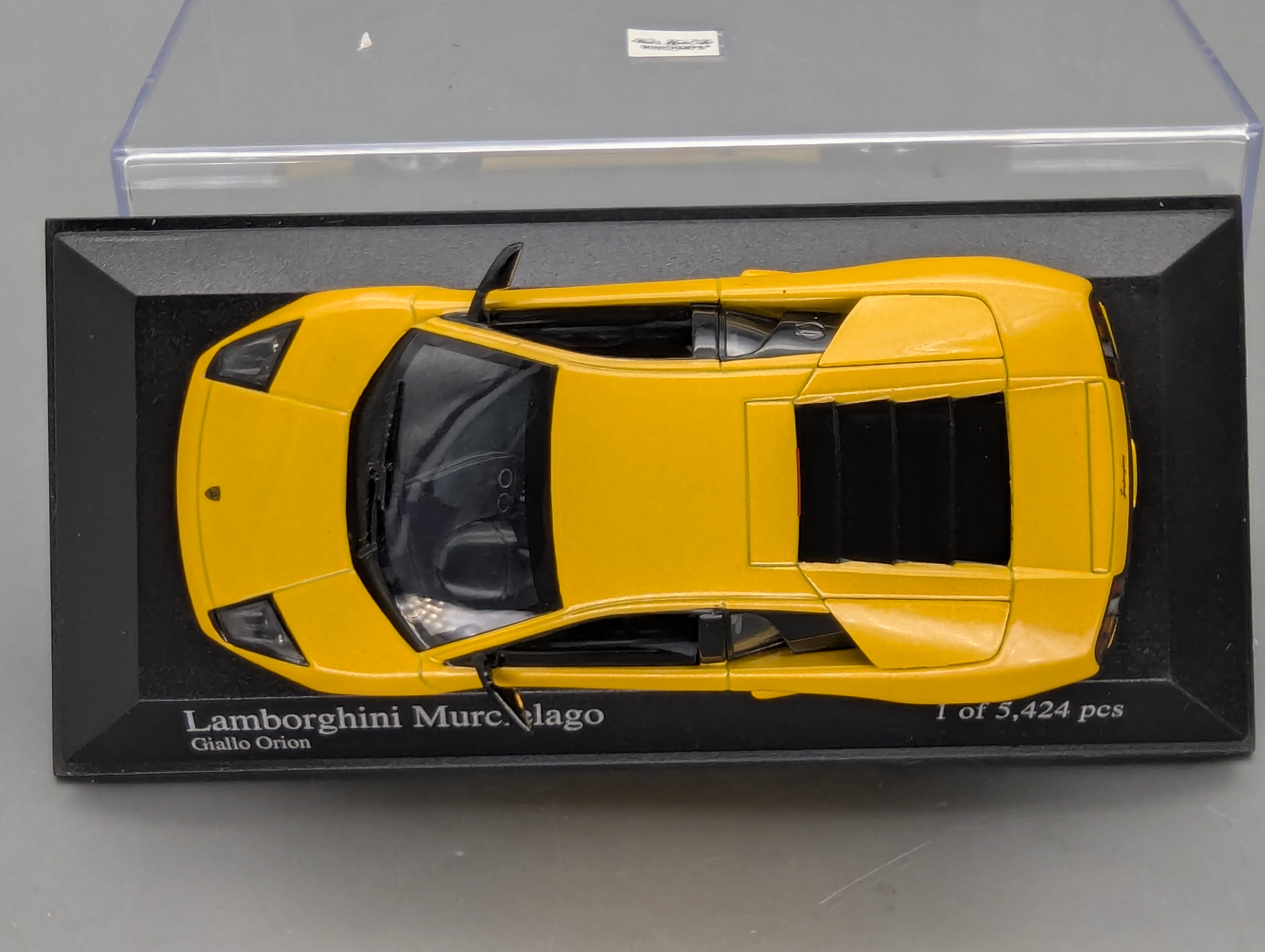 Modellautos 1:43 Minichamps Lamborghini Murcielago  2004 Yellow Metallic mit OVP
