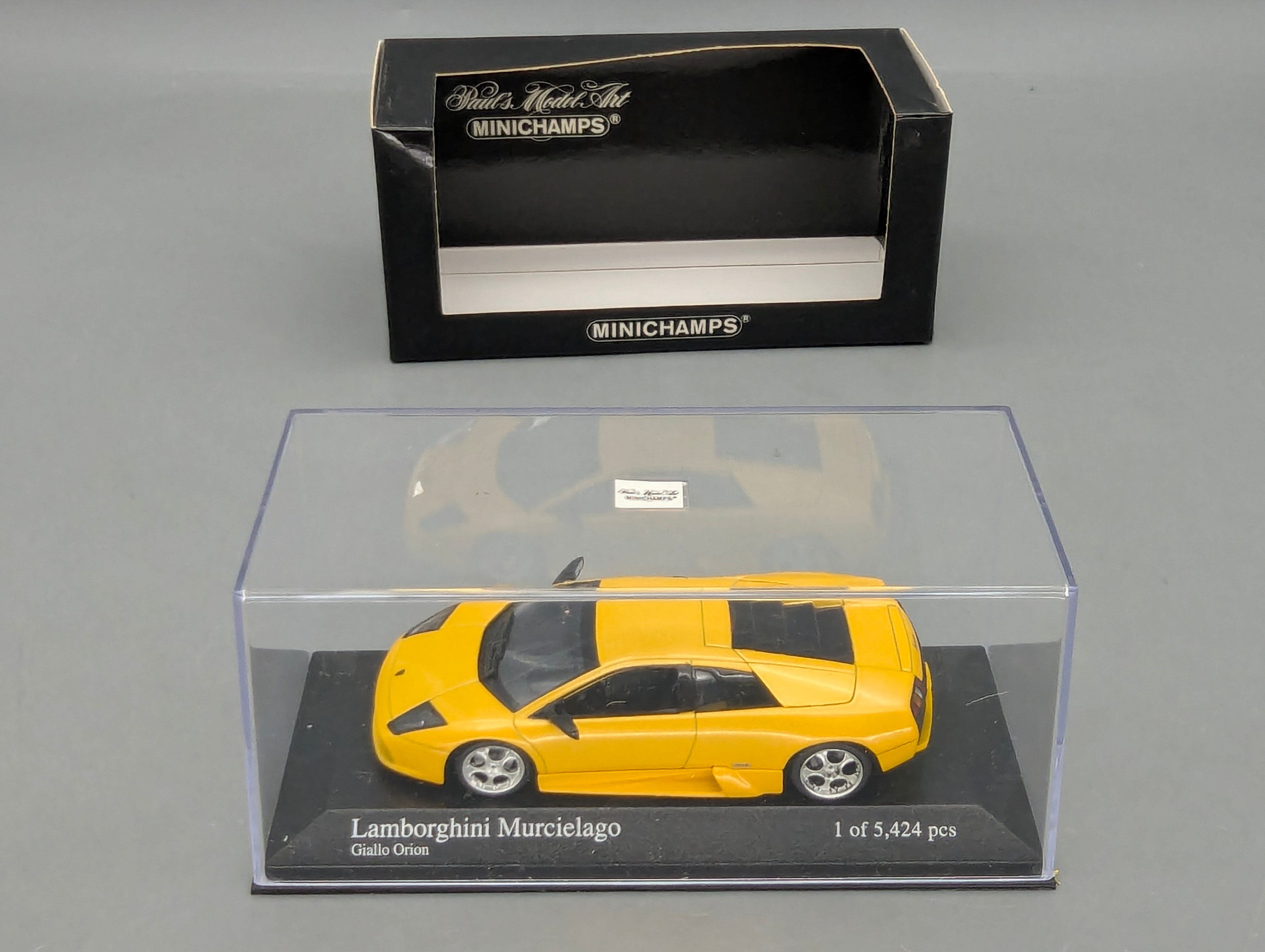 Modellautos 1:43 Minichamps Lamborghini Murcielago  2004 Yellow Metallic mit OVP