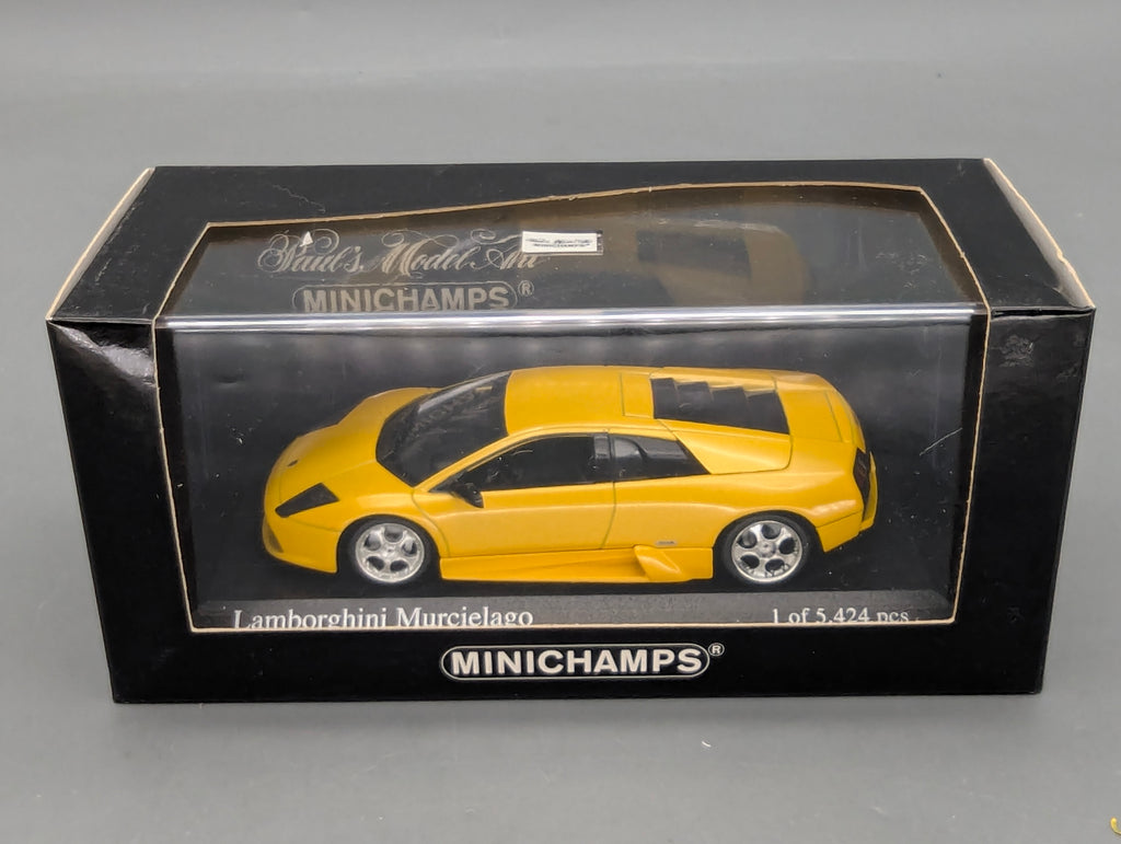 Modellautos 1:43 Minichamps Lamborghini Murcielago  2004 Yellow Metallic mit OVP