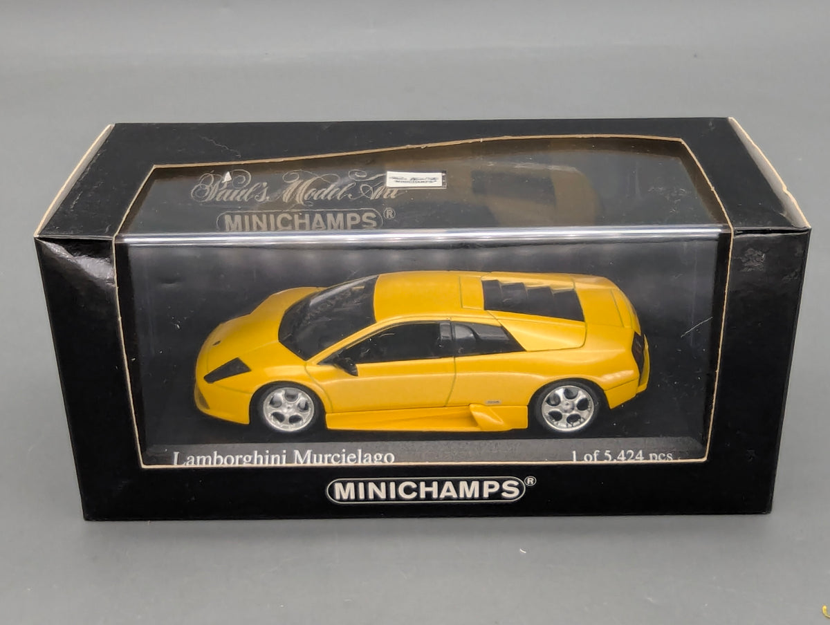 Modellautos 1:43 Minichamps Lamborghini Murcielago  2004 Yellow Metallic mit OVP
