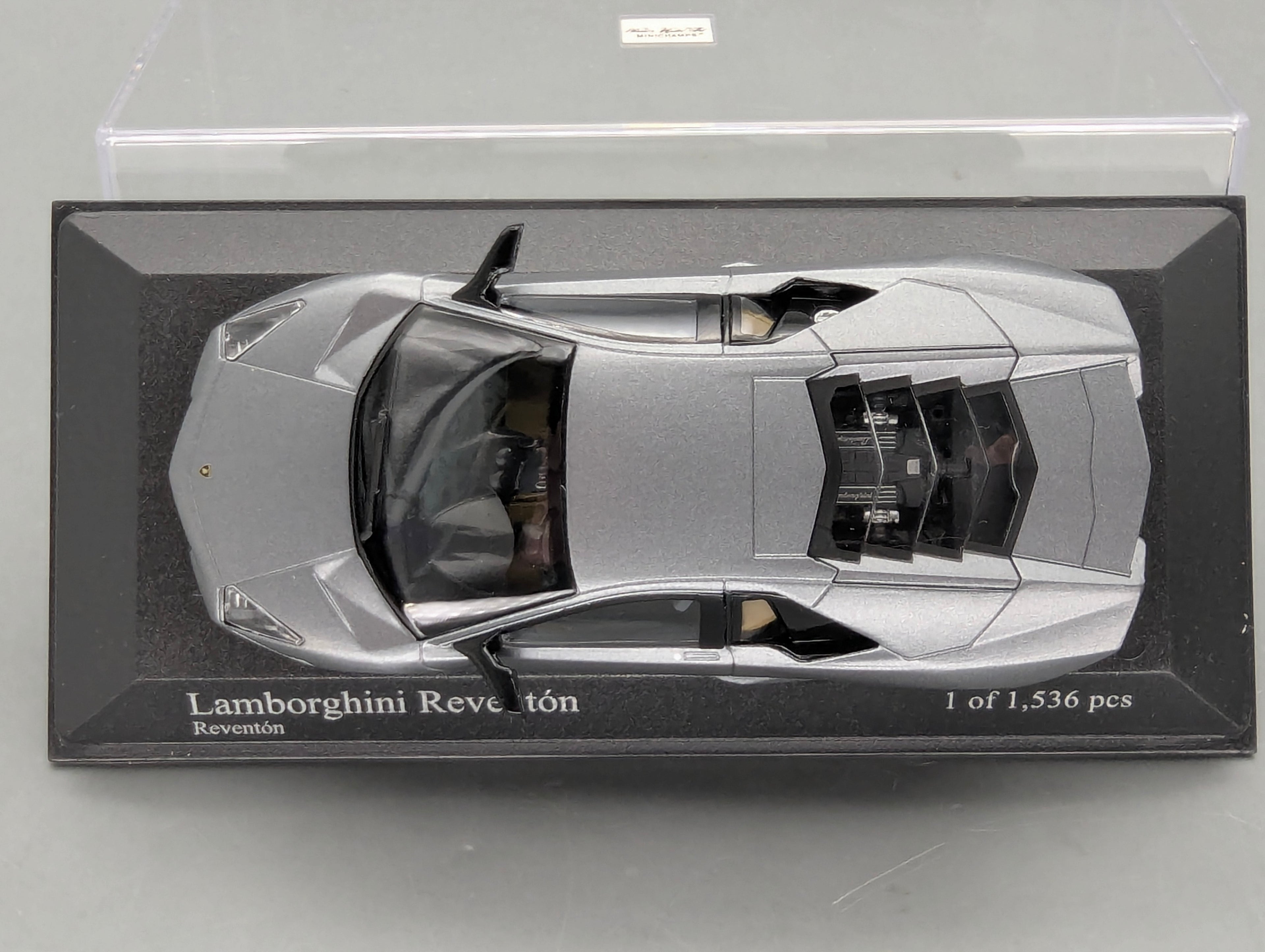 Coches en miniatura 1:43 Minichamps Mercedes Benz SL65 AMG Black Series Plata con embalaje original