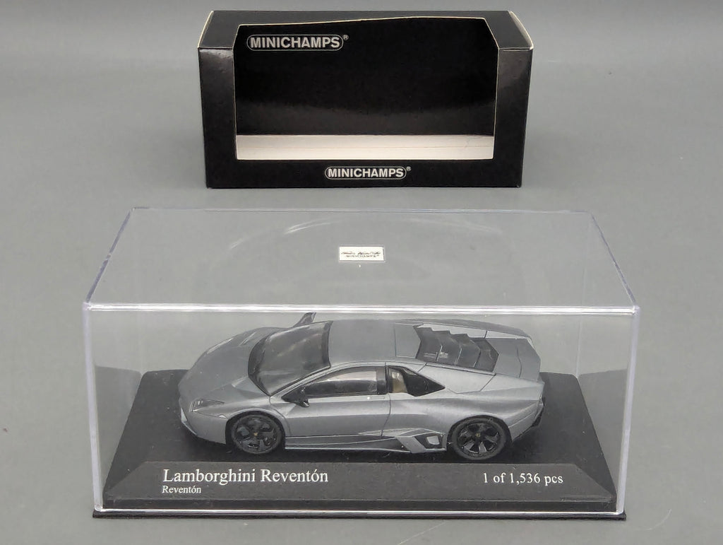 Coches en miniatura 1:43 Minichamps Mercedes Benz SL65 AMG Black Series Plata con embalaje original