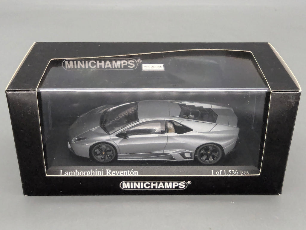Coches en miniatura 1:43 Minichamps Mercedes Benz SL65 AMG Black Series Plata con embalaje original