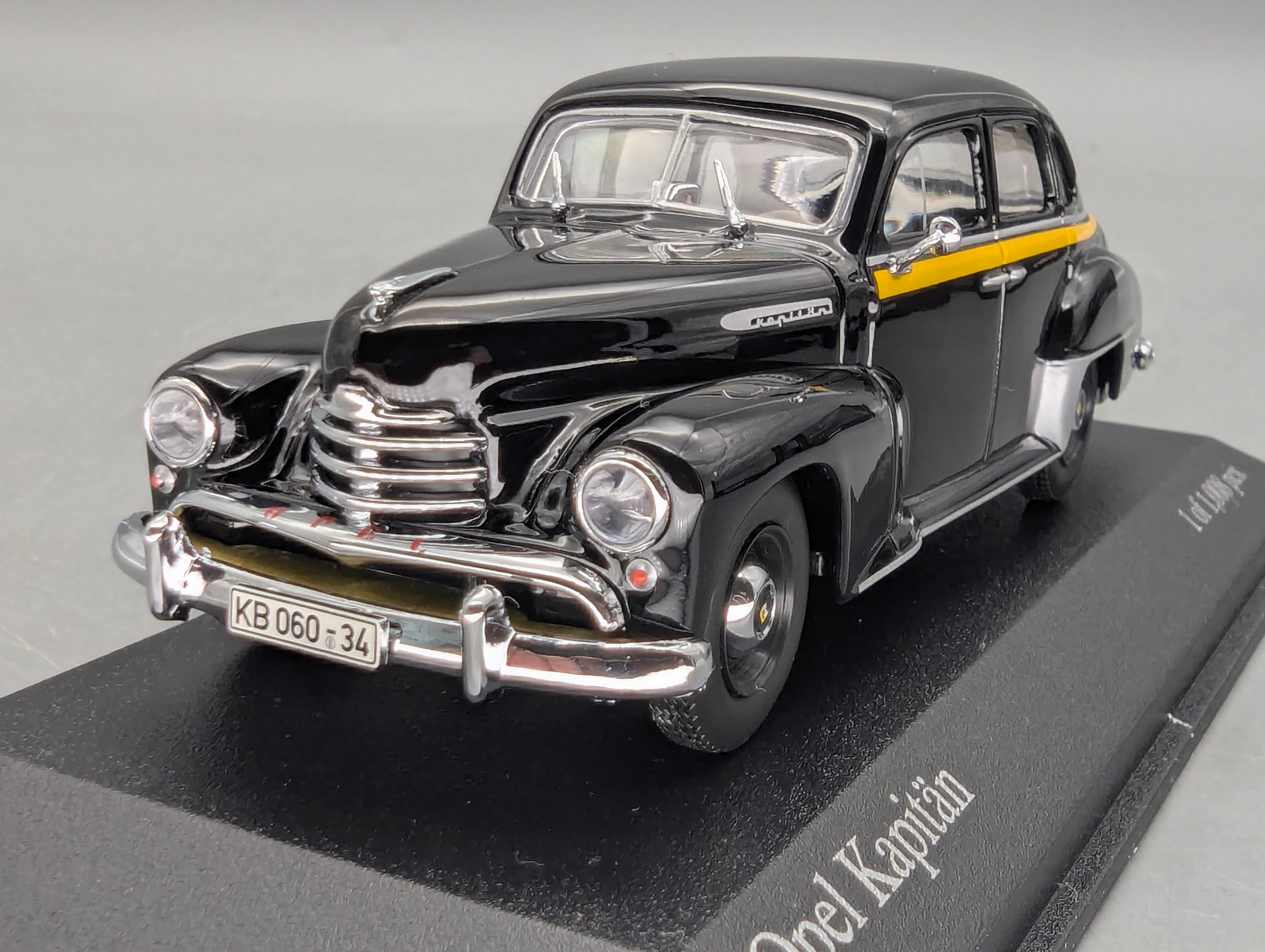 Modellautos 1:43 Minichamps Opel Kapitän 1951 Taxi mit OVP